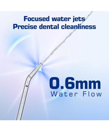 2PCS Replacement Jet Tips for Binefia Cordless Water Flosser HF-2 - Nozzles & Heads for Oral Irrigator and Dental Flosser - Buy Online on GoSupps.com