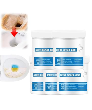 Toilet Bowl Cleaner 2024 New Cleaner Foaming Splash Foam Toilet Cleaner Toilet Bowl Cleaner Automatic Foaming For Toilet Squatting Pans Urinals Pipe Cleaning (5pcs)