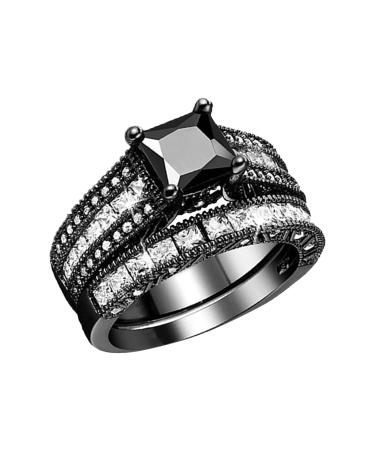 SHOUKAII Retro Color Butterfly Shape Zircon gs Women Fashion Trend Full Butterfly g Ladies Jewelry Diamond gs for Women Size 5 11 Set of gs Silver gs Girls