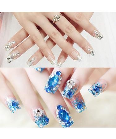 00 PCs Nail Art Tips Display Set - Natural Color Practice Tools for Perfect Nail Presentation - Buy Online on GoSupps.com