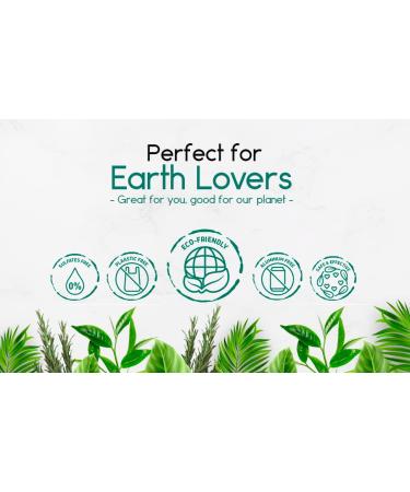 All Natural Deodorant Plastic Free For Women & Men Tea Tree & Rosemary Aluminum Free Gluten Free & Cruelty Free 24 Hour Long Lasting Protection Zero Waste Eco Friendly Products. 3 oz. - Buy Online on GoSupps.com