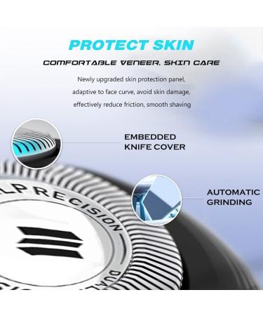 6-Pack HQ8 Replacement Heads for Philips Norelco Aquatec Shavers - Razor Blades for PT720 AT880 AT810 - HQ8 Blades - 6 Count - Buy Online on GoSupps.com