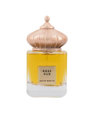 Rose Oud - Long-Lasting Perfume for Men - Oriental Floral Womens Perfume - Unisex Fragrance with Rose and Oud - Travel Perfume - 3.4 oz