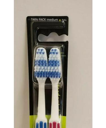 Listerine Duo Reach Interdental Medium Toothbrush - Pack of 2 Multicolor - Buy Online on GoSupps.com