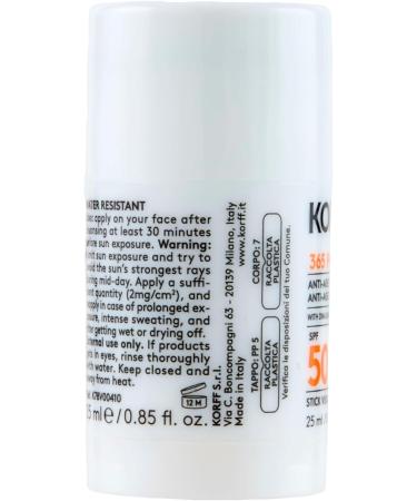  Korff Korff 365 Protection SPF50+ Very High Protection Face Stick 25 ml - Buy Online on GoSupps.com