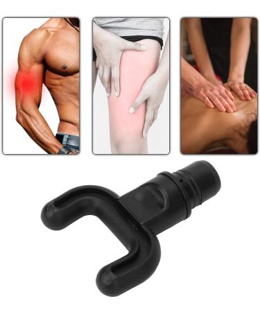 Portable U-Shaped Percussion Muscle Massage Head - 0.7 Inch Ergonomic Design for Spine Relief | International Shipping - Buy Online on GoSupps.com