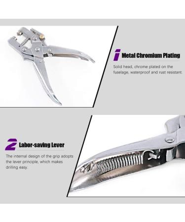 Swpeet 300Pcs 10 Colors 3/16 inch Metal Grommets Kit and 1Pcs Eyelet Hole Punch Pliers with 100Pcs Gold Grommets  Metal Eyelets Kits Shoe Eyelets Grommet Sets for Leather Fabric Belt Clothes - Buy Online on GoSupps.com