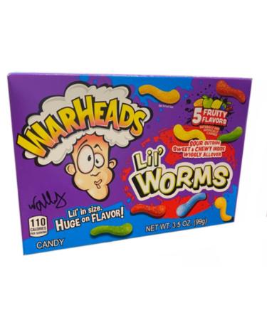 Warheads Warheads Lil Worms 99g