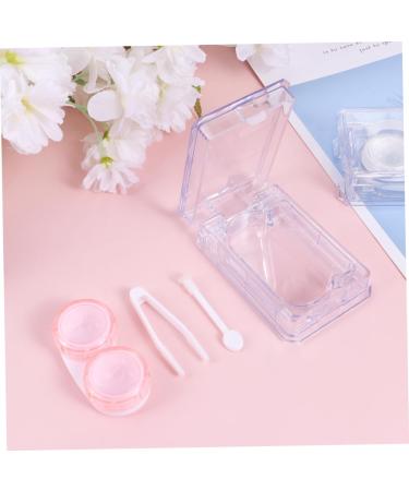 Buy Gatuida Mini Container for Colored Contact Lenses - Japanese Style Portable Lens Holder & Cleaning Case | Invisible Mirror Box (8x5cm) - Buy Online on GoSupps.com