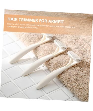 Beavorty 6 STK Women's Electric Razor & Manual Body Shaver Bikini Trimmer Tool Hair Clip Miss-free Steel White 2PCS 8.7x2cm - Buy Online on GoSupps.com