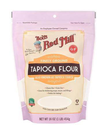 Bob's Red Mill Tapioca Flour 16oz - Finely Ground Gluten-Free Starch - Buy Online on GoSupps.com
