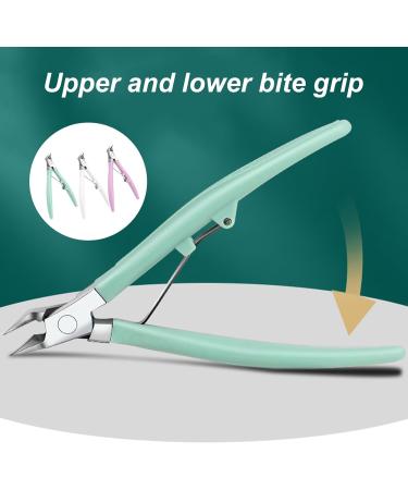 Multifunctional Toe For Thick Nails Ingrown Toenail Cuticle Nipper Trimmer Effective Cutter Tool Bright and White - Buy Online on GoSupps.com