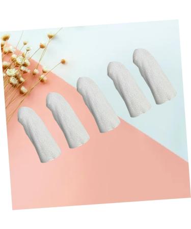 FRCOLOR 5pcs Finger Guard Sleeves - Fingertip Protectors for Crafts Nails & Jewelry - Heat Resistant Thumb Caps - International Shipping Available - Buy Online on GoSupps.com