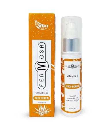 Fermosa Vitamin C Face Serum - Anti-Aging Hydrating & Brightening for Wrinkles Fine Lines & Dark Spots - International Shipping - Buy Online on GoSupps.com