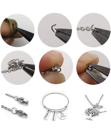 300pcs Stainless Steel Jump Rings for Jewelry Making - Mix Sizes 8mm, 9mm, 10mm - Strong Connectors for Necklaces, Bracelets, Earrings, Keychains - DIY Craft Supplies (M536) - Buy Online on GoSupps.com