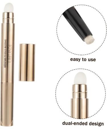 WOONEKY Sponge Makeup Brush Sides Pen Brush Dual Double-end Shadow Cosmetic End Professional Ends Eyeshadow Makeup - Buy Online on GoSupps.com