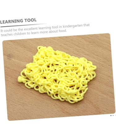 ibasenice 4pcs Instant Noodle Model Tiny Things Fake Instant Noodles Simulated Food Ornaments Chinese Food Miniature Stuff Mini Toy Mini House Supplies Child Doll House Silica Gel Vegetable - Buy Online on GoSupps.com