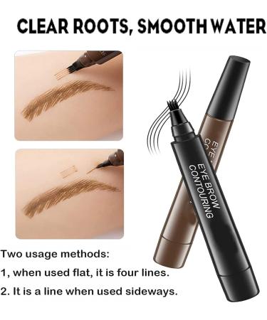 Glow Tulip Eyebrow Pen Lacisonpen Microblading Eyebrow Glow Tulip Eyebrow Pen Glow Tulip Natural Eyebrow Pen 4 Tip Microblade Eyebrow Pen (03) - Buy Online on GoSupps.com