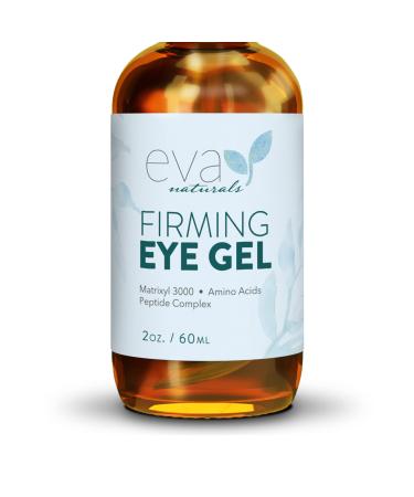 Anti-Aging Eye Gel - Luxurious Hydrating Under Eye Cream For Dark Circles and Puffiness, Bags, Crows Feet, Wrinkles - With Hyaluronic Acid & Skin-Firming Peptides Eye Serum (2 oz.) 2 Fl Oz (Pack of 1)