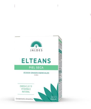 ELTEANS CAPSULES boite de 60 Caps | Confort des Peaux S ches tr s S ches | Apporte une Combinaison Equilibr e en Acides Gras Essentiels Om ga-3 6 et 9 | LABORATOIRE JALDES - Buy Online on GoSupps.com