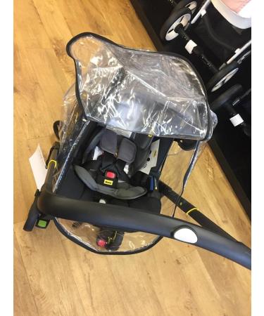PVC Universal Doona Car Seat Raincover - Fits Doona, Venicci, Maxi Cosi, Silvercross & More | Made in UK - Buy Online on GoSupps.com
