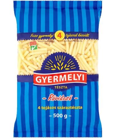 Gyermelyi Short Macaroni Pasta (Rovidcso) 500g Pack of 2  - Buy Online on GoSupps.com