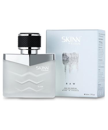 Sk'inn By T'itan Raw Long Lasting Edp For Men - 50 Ml | Perfume For Men | Liquid Wood Scent Eau De Parfum For Men | Men's Cologne | For Daily Use | Premium Fragrance | Grooming Essentials