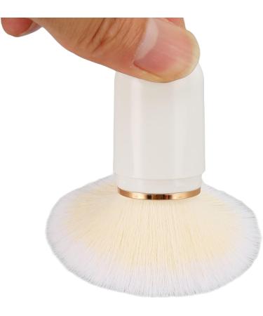 Mini Blush Brush Lightweight Portable Telescopic Makeup Brush Durable Soft for Loose Powder (White) - Buy Online on GoSupps.com