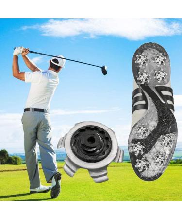 Buy Fencelly 18-Piece Non-Slip Golf Tunnels | Rubber Golf Spikes & Replacement for Most Shoe Models - Easy to Change - Buy Online on GoSupps.com