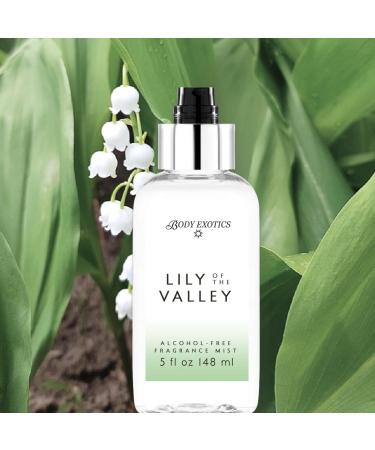 Lily of the Valley Muguet Fine Fragrance Mist by Body Botanic 4 Fl Oz 118 mL - Lily'd Valley with plant extracts and the delicate true scent of Lily of the Valley - Buy Online on GoSupps.com
