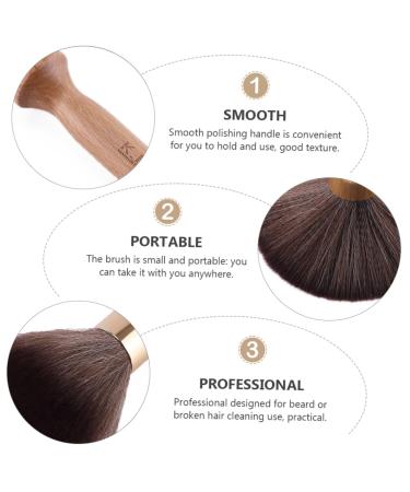 Premium Dachsbrush Cleaning Brush for Men | Short Beard & Shaving Brush | 24x5cm Nylon Wool Powder Brush for Face & Suit Care - Buy Online on GoSupps.com