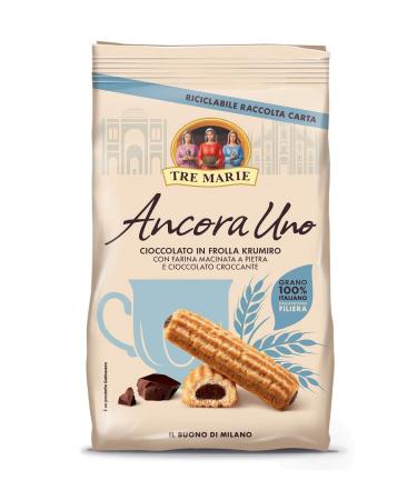 Tre Marie 3 x Tre Marie Ancora Uno Cioccolato Chocolate Filled Cookies with Ground Flour and Crisp Chocolate 100% Italian Cookies 300g