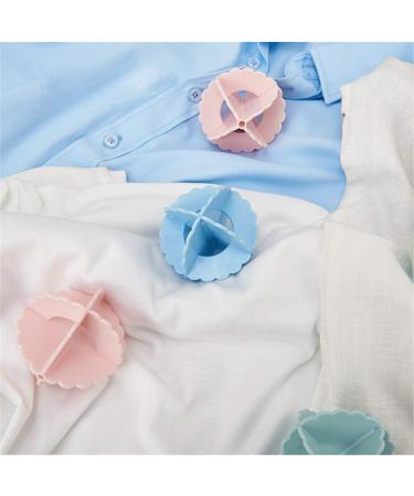 6 Pieces Reusable Laundry Ball Reusable Reduces Clothing Wrinkles and Saves Drying Time Dryer Laundry Balls Dryer Balls Washing Balls 3 Colors - Buy Online on GoSupps.com