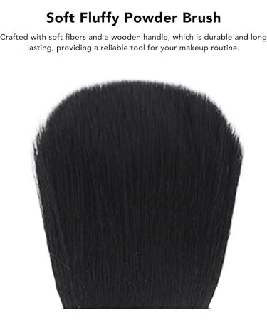 Verdant Touch Loose Powder Brush Large Powder Makeup Brush Fluffy Wide Flat Top Blending Brush for Foundation Blush Black180 mm - Buy Online on GoSupps.com