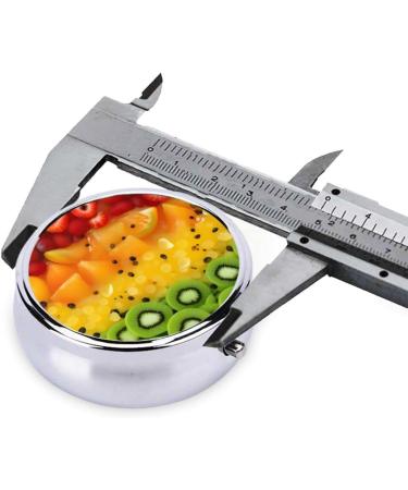 Fresh Fruit Round Pill Box | 3 Compartment Organizer | Portable Travel Pill Box for Easy Med Management - Buy Online on GoSupps.com