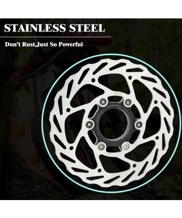 LSRRYD Bike Centerlock Rotor 140mm Stainless Steel Brake Disc - Silver - Buy Online on GoSupps.com