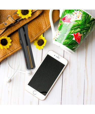 1/2 Inch Mini Hair Straightener for Short Hair & Curls - Portable Ceramic Flat Iron for Travel - Buy Online on GoSupps.com