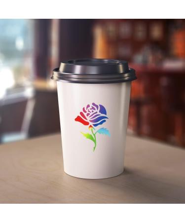 64 Piece Reusable Flower Plant Stencils for Painting on Various Surfaces - DIY Art and Craft Templates for Wood, Walls, Fabric, and More - Buy Online on GoSupps.com