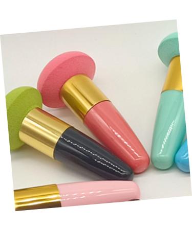MAGICLULU Beauty Egg Brush Pen Foundation Sponges with Handle Makeup Sponges for Concealer Blending Sponges for Makeup Foundation Sponge Blender Sponges Makeup Blender Cosmetic Sponges - Buy Online on GoSupps.com