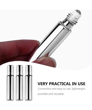 Beaupretty Terrarium Essential Oil Roller Bottles 8 & 10ml - Refillable Glass Perfume Roll-On with Stainless Steel Balls for Travel & Massage - Buy Online on GoSupps.com