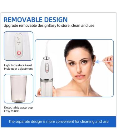 XJRHSCGS Electric Ear Wax Removal Kit - Ear Irrigation System with 3 Pressure Levels, 6 Tips, and Silicone Hose - Buy Online on GoSupps.com