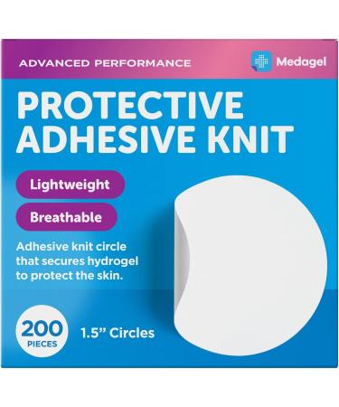 Medagel Protective Adhesive Knit Tape | 200 Count | Secure Hydrogel Pads & Hexagels for Blisters, Bites, Burns, Cuts, & Wounds - Buy Online on GoSupps.com