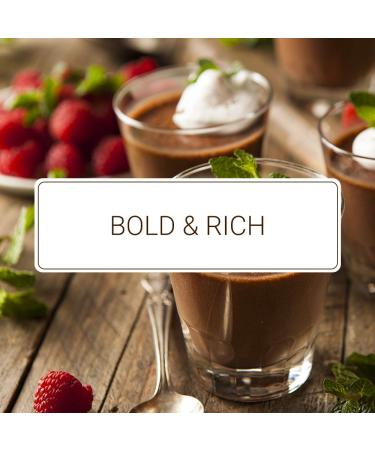 Monin Gourmet Dark Chocolate Sauce - Velvety, Rich & Gluten-Free (12 oz) for Desserts & Coffee - Buy Online on GoSupps.com