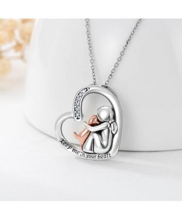 Chenghong 925 Sterling Silver Dog Chain Necklace with Crystals - Perfect Gift for Dog Lovers - Buy Online on GoSupps.com