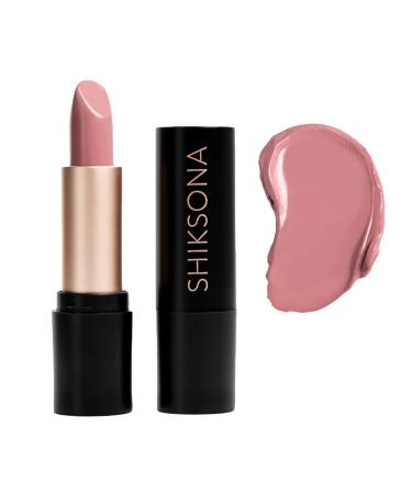 ShikSona Hustlin Hot Mama | Vegan Creamy Full Coverage Matte Lipstick in a Timeless Universal Nude Pink Shade