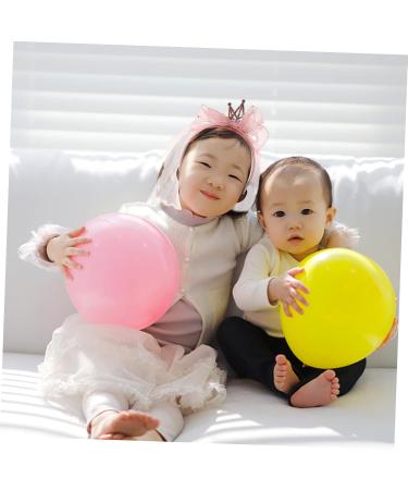 minkissy Headband Hair Wreath Princess Mesh Princess Crown Bow Veil Hair Bobbles Birthday For Girls Veil Princess Hairpiece Fabric Pink Sequins Crown 47x12cm Pink - Buy Online on GoSupps.com