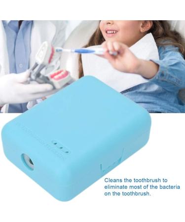 UV Toothbrush Sanitizer Case Toothbrush Sterilizer Holder Portable Wall-Mounted Ultraviolet Toothbrush Head Sterilizer UV Disinfection Case(Blue) - Buy Online on GoSupps.com