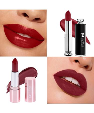 Buy Pack of 2 Waterproof Creamy Lipsticks - Long-Lasting Temp & Revenge | International Shipping - Buy Online on GoSupps.com