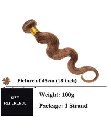 Sego Brazilian Human Hair Afro Bundles - 100% Unprocessed Body Wave Virgin Hair Extensions - 20 Light Brown Bundle - Buy Online on GoSupps.com