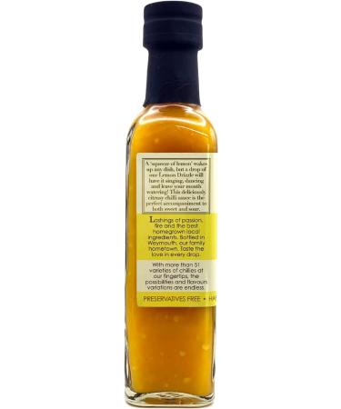 Weymouth 51 Lemon Drizzle Hot Chili Sauce 220ml | Lemon Drop & Yellow Habanero | Medium Heat - Buy Online on GoSupps.com